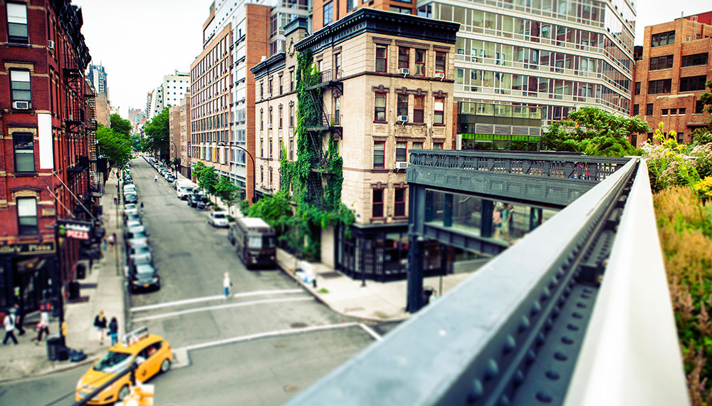 View from the High Line