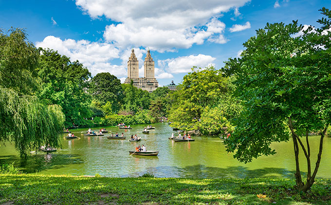 Central Park Lake Boats