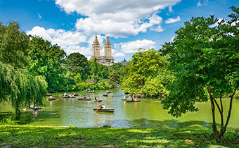 Blake boats in central park NY